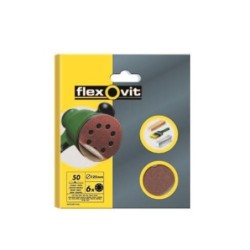 DISCO LIJA VELGRIP 115 8 AGUJEROS GRUESO 6 UDS