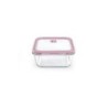 CONTENEDOR CUADRADO VIDRIO 570 ML. 8605-V