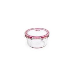 CONTENEDOR REDONDO VIDRIO 410 ML. 8607-V