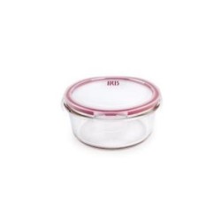 CONTENEDOR REDONDO VIDRIO 840 ML. 8609-V
