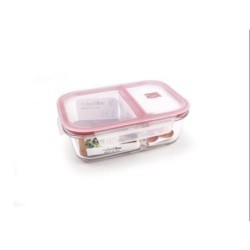 CONTENEDOR RECT.VIDRIO DIVIDIDO 950 ML. 8615-V