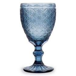COPA VINO 30CL (CAJA 6) AZUL BLUE MOON 7754015