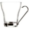 JUEGO 3 TAZAS CAFÉ 11CL CON ASA ACERO INOX 3359137