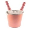 CUBITERA METALIZADA CON ASA ROSA 5L KOALA