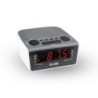 RADIO DESPERTADOR BLANCO AM/FM PANTALLA LED ELBE