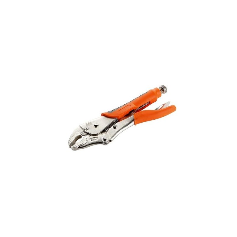 TENAZA GRIP CURVA C/ CORTE 175MM NARANJA 170562