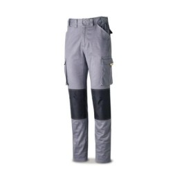 PANTALON ELASTICO STRETCH GRIS T. 64 588PSTRG/64