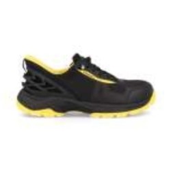 ZAPATO SEG. S3 SPIDER NEGRO-AMARILLO T-45