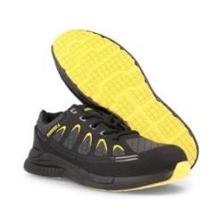 ZAPATILLA SEG. EXCALIBUR NEGRO-AMARILLO T-39