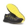 ZAPATILLA SEG. EXCALIBUR NEGRO-AMARILLO T-40