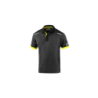 POLO TOLEDO M/CORTA GRIS AMARILLO T-L