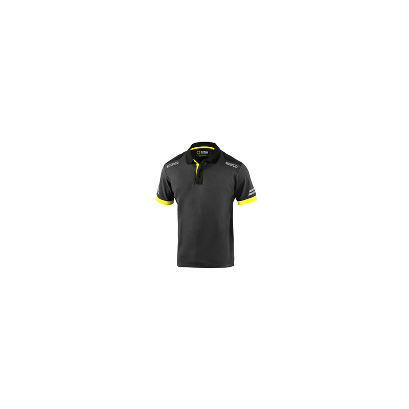 POLO TOLEDO M/CORTA GRIS AMARILLO T-XL