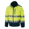 CAZADORA TIPO SOFT SHELL AMARILLA AZUL T.XXL