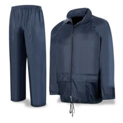 TRAJE AGUA INGENIERO POLIESTER/PVC AZUL T.M