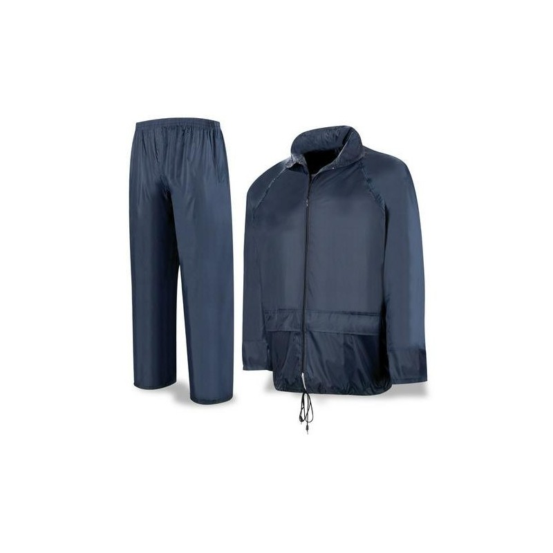 TRAJE AGUA INGENIERO POLIESTER/PVC AZUL T.M