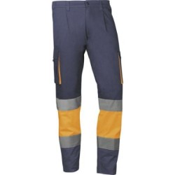 PANTALON ALTA VISIBILID MYKONOS NARANJ/MARIN T.L
