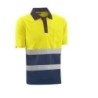 POLO M/C ALTA VISIBILIDAD LONDON AMAR/MARINO T.S