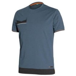 CAMISETA BOOM AZUL 100% ALGODON T. M  8810B-040-M