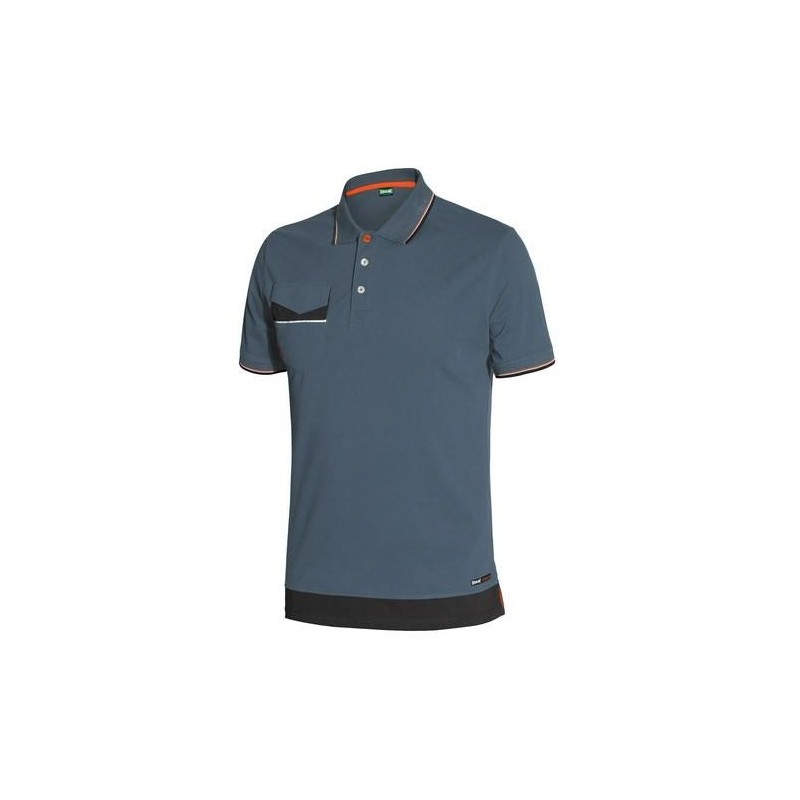 POLO BOOM AZUL/NEGRO 8815B-040 T.XL