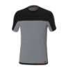 CAMISETA STRETCH GRIS/NEGRO 8772 T-XXL