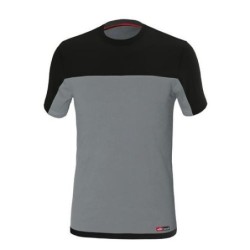 CAMISETA STRETCH GRIS/NEGRO 8772 T. 3XL