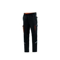 PANTALON TECNICO OREGON NEGRO/NARANJA T.2XL
