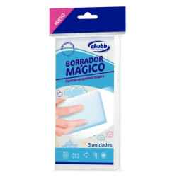 ESPONJA BORRADOR MAGICO 3 UDS