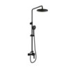 CONJUNTO DUCHA MONOMANDO EXTENSIBLE GO 2 NEGRO