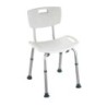 TABURETE CON RESPALDO CON PATAS TELESCOPICAS