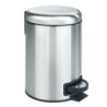 CUBO DE PEDAL ACERO INOXIDABLE 3L SATINADO
