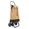 CARRO COMPRA I-MAX YUTE BI 43L NATURAL-NEGRO 2/4RU