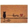 FELPUDO COCO NATURAL GATO CASA 40X60 50016