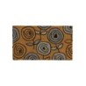 FELPUDO COCO NATURAL FLORAL 40X70 50223