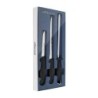 JUEGO JAMONERO COCINA 3 PZAS ACERO INOX 859400