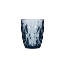 VASO BAJO VIDRIO AZUL 6UDS 28CL MAIA QUID 5428064