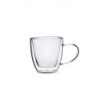 TAZA DOBLE PARED VIDRIO TRANSPAR 15CL SERENIA QUID