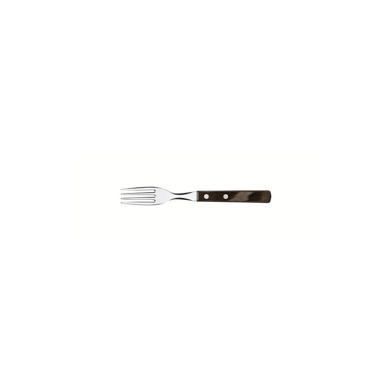 TENEDOR ACERO INOX MANGO MADERA 29810006