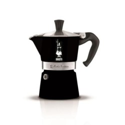 CAFETERA ITALIANA MOKA EXPRESS NEGRO 3 TAZAS