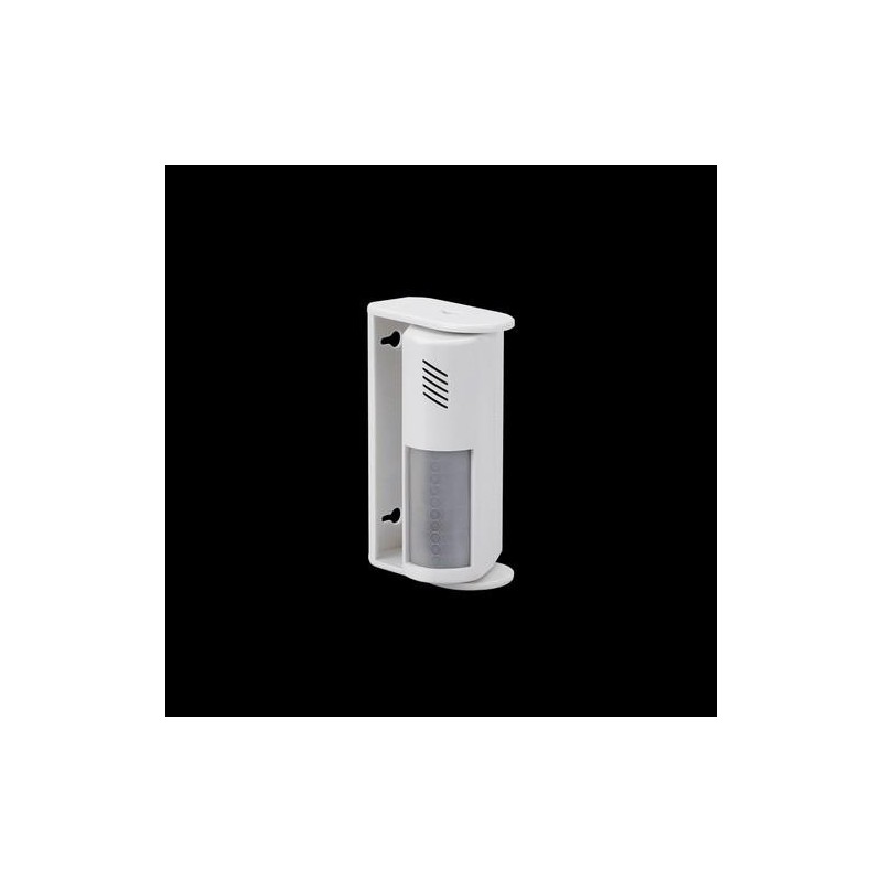 SENSOR DE MOVIMIENTO CON ALARMA  BLANCO ASSMAL1B