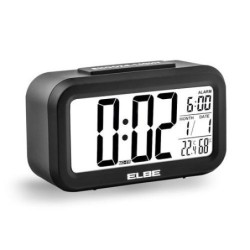 RELOJ DESPERTADOR NEGRO RD-668-N