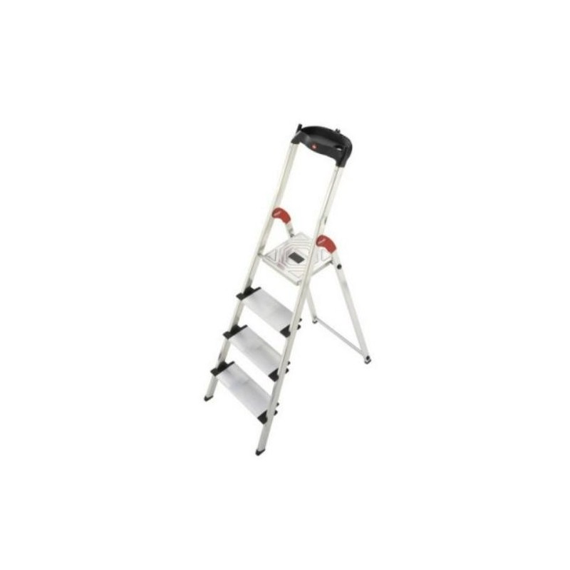 ESCALERA DOMESTICA PELDAÑOS ANCHOS 4 XXL PLASTICA