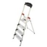 ESCALERA DOMESTICA PELDAÑOS ANCHOS 4 XXL PLASTICA
