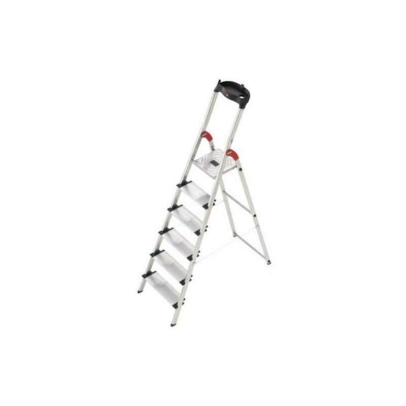 ESCALERA DOMESTICA PELDAÑOS ANCHOS 6 XXL PLASTICA
