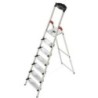 ESCALERA DOMESTICA PELDAÑOS ANCHOS 7 XXL PLASTICA