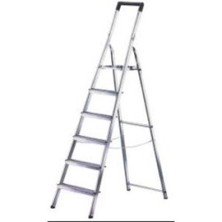 ESCALERA DOMESTICA STANDAR 8 PELDAÑOS L40 PLASTICA