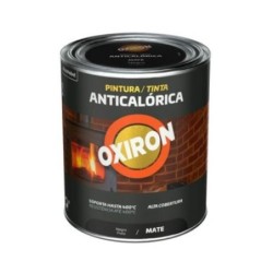 PINTURA ANTICALORICA ON OXIRON NEGRA 750ML
