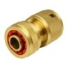ENCHUFE RAPIDO CON STOP PARA MANGUERAS 15MM