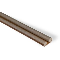 BURLETE DOBLE BAJO PUERTA ESPUMA 95CM MARRON