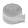 BURLETE PVC EXPANDIDO ADHESIVO 38MMX1M TRANSP.