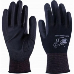 GUANTE SUPERCONTACT N BOLSON NEGRO T.9 SC-2000B